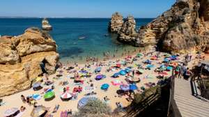 Beach life in the Algarve