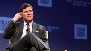 Fox News Host Tucker Carlson Appears At National Review Ideas Summit