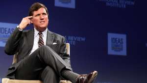 Fox News Host Tucker Carlson Appears At National Review Ideas Summit