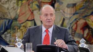 O antigo líder espanhol, o Rei Juan Carlos de Espanha
