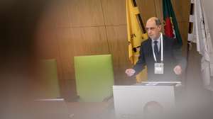 SNS Summit, a primeira cimeira organizada pela Direção Executiva do SNS, com a missão de criar sugestões para uma reforma nas urgências hospitalares. Intervenção do atual menistro da Saúde, Manuel Pizarro. 23 de Março de 2023 Hospital de Santa Maria, Lisboa TOMÁS SILVA/OBSERVADOR