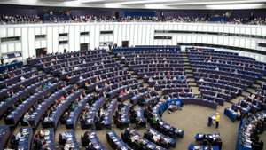 PARLAMENTO EUROPEU (PE): Estado da União: Discurso da Presidente da Comissão Europeia, Ursula von der Leyen a dar início ao debate sobre o Estado da União. Esteve presente durante todo o plenário, Olena Zenlenska, 1ª dama da Ucrânia que entrou no hemiciclo acompanhada de Roberta Metsola, presidente do PE e Ursula von der Leyen. 14 de Setembro de 2022 Parlamento Europeu, Estrasburgo TOMÁS SILVA/OBSERVADOR