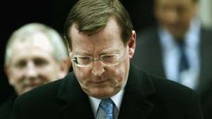 Tony Blair Holds Talks With David Trimble