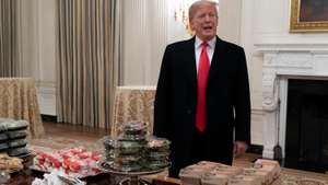 President Trump Hosts College Football Champion Clemson Tigers At White House