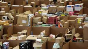 Amazon Warehouse Employees Prepare For Their Busiest Time Of Year