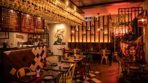 Novo restaurante Mexicano - GUAKA - que abre na Rua de São Marçal em Lisboa, perto da Praça das Flores. De pratos típicos Mexicanos a margaritas e shots de tequila, GUAKA o novo restaurante Mexicano, que abre agora no centro da capital, promete boa comida acompanhada de um ambiente muito festivo. 17 de Fevereiro de 2022, Lisboa TOMÁS SILVA/OBSERVADOR