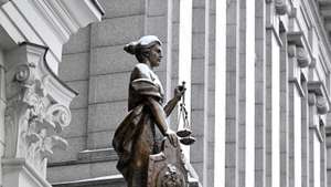Estátua de Themis, Deusa Grega da Justiça .