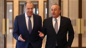 Mevlut Cavusoglu - Sergey Lavrov meeting in Ankara