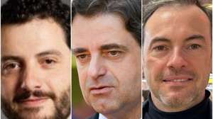 Emilio Vázquez Blanco, arguido na Operação Imergente, Ricardo Rio, ex-presidente da CM Braga, e Boris Gayoso López, sócio-diretor da Cecubo