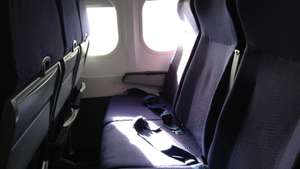 Cinto de segurança avião