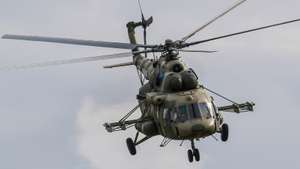 Russian Air Force Mil Mi-8 and Kamov Ka-52 "Alligator"