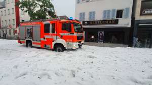neve na Alemanha a 5 de agosto