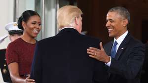 TOPSHOT-US-POLITICS-OBAMA-TRUMP-INAUGURATION