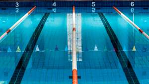 Swimming Lane Markers In Pool