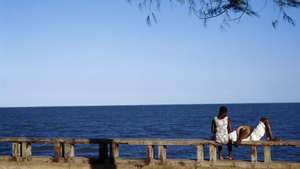 The Seaside In Playa Del Sol, Maputo , Mozambique, Africa -