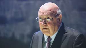 Dublin: FW de Klerk addresses the Trinity College Law Society