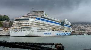 O cruzeiro Aidasol no Funchal, Madeira, Portugal