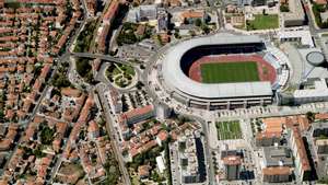 Aerial View Of Estádio Finibanco Cidade de Coimbra, Coimbra