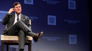 Fox News Host Tucker Carlson Appears At National Review Ideas Summit