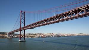 Suspension bridge in Lisbon