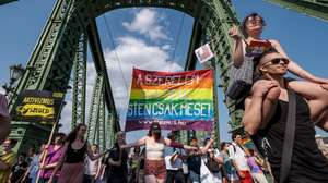 Budapest Pride March Takes Place Against A Backdrop Of The Hungarian Government&#039;s Anti-LGBT Campaign