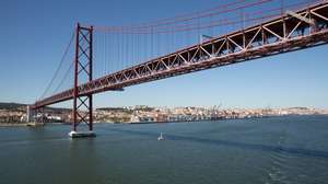 Suspension bridge in Lisbon