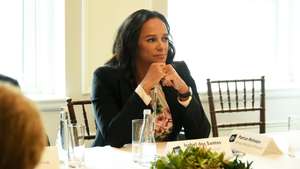 Isabel dos Santos At Roundtable Discussion On Business Evolution In Energy At Bloomberg Global Business Forum