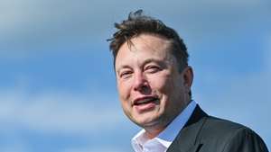 Elon Musk visits construction site of the Tesla Giga Factory