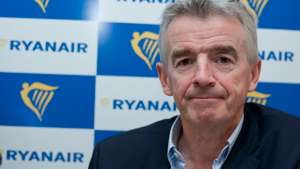 Press Conference of Michael O&#039;Leary CEO of Ryanair