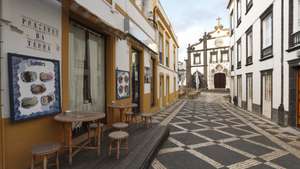 Ponta Delgada, Sao Miguel Island, Azores, Portugal.