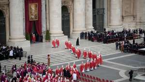 The Funeral Of Pope Emeritus Benedict XVI Takes Place In St Peter's Basilica