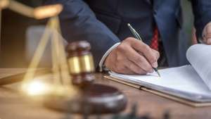 Judge gavel with Justice lawyers, Businesswoman in suit or lawyer, Advice and Legal services Concept.