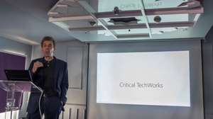 O CEO da empresa portuguesa Critical Software, Gonçalo Quadros