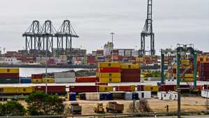 PSA Containers Terminal XXI in the Port of Sines, Portugal