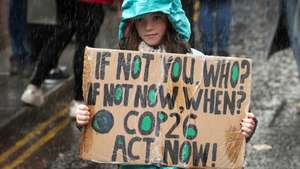 COP26 - protestos em Glasgow