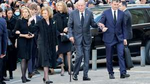 Funeral For Constantine Of Greece At The Metropolitan Cathedral Of Athens