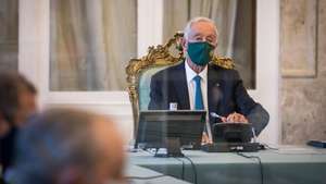 Conselho de Estado no Palácio da Cidadela de Cascais, com a presença do Presidente da República, Marcelo Rebelo de Sousa e do Primeiro-ministro, António Costa. Lisboa, 3 de novembro de 2021. JOÃO PORFÍRIO/OBSERVADOR