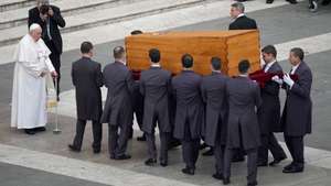 The Funeral Of Pope Emeritus Benedict XVI Takes Place In St Peter's Basilica