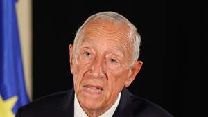 O Presidente da República, Marcelo Rebelo de Sousa, faz apelo aos cidadãos à participação a propósito da realização das eleições autárquicas 2025, no Palácio de Belém, em Lisboa, 11 de outubro de 2025. MANUEL DE ALMEIDA/LUSA