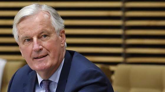 epa08515789 European Union&#039;s Brexit negotiator Michel Barnier attends to a meeting with Britain&#039;s Brexit negotiator and the Britain&#039;s ambassador to the European Union during post-Brexit negotiations at the EU headquarters in Brussels, Belgium, 29 June 2020. The EU and Britain launch an intense five weeks of negotiations on a deal to define their post-Brexit relations on June 29, 2020, with London keen to wrap things up quickly. The new round of talks in Brussels will be the first to be held face-to-face since the coronavirus shutdown combined with the two sides&#039; entrenched positions to stall progress.  EPA/JOHN THYS / POOL