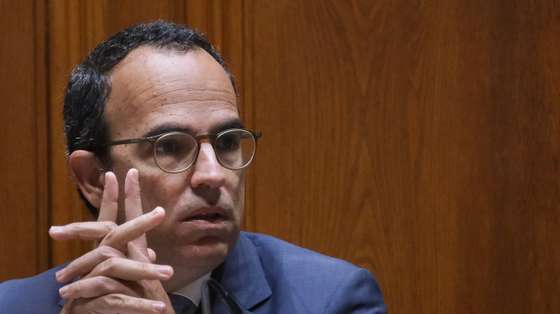 O ministro da Cultura, Pedro Adão e Silva, durante a sua audição na Comissão de Orçamento e Finanças no âmbito da apreciação, na especialidade, da Proposta de Lei n.º 4/XV/1.ª (GOV) — Aprova o Orçamento do Estado para 2022, na Assembleia da República, em Lisboa, 11 de maio de 2022. MÁRIO CRUZ/LUSA