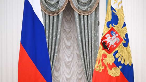 epa11624208 Russian President Vladimir Putin (C) chairs a meeting of the State Council on export development at the Kremlin inÂ Moscow,Â Russia, 25 September 2024.  EPA/RAMIL SITDIKOV/SPUTNIK/KREMLIN POOL MANDATORY CREDIT