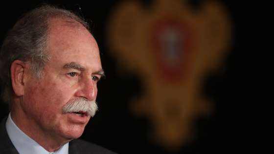 O presidente da Confederação dos Agricultores de Portugal (CAP), Eduardo Oliveira e Sousa, fala aos jornalistas após uma audiência com o Presidente da República, Marcelo Rebelo de Sousa (ausente da fotografia), no Palácio de Belém, em Lisboa, 17 de fevereiro de 2021. MÁRIO CRUZ/LUSA