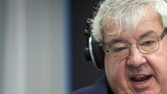 Debate com os candidatos a Bastonário da Ordem dos Advogados, na rádio Observador: Luís Menezes leitão, atual Bastonário da Ordem; Paulo Pimentão; António Jaime Martins; Varela Gomes; Fernanda Almeida Pinheiro; e Paulo Valério. 7 de Novembro de 2022 Alvalade, Lisboa TOMÁS SILVA/OBSERVADOR