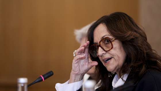 A ministra da Cultura, Dalila Rodrigues, fala perante a Comissão de Cultura, Comunicação, Juventude e Desporto, na Assembleia da República, em Lisboa, 11 de dezembro de 2024. FILIPE AMORIM/LUSA