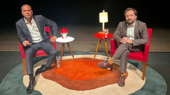 Ricardo Araújo Pereira e Gregório Duvivier