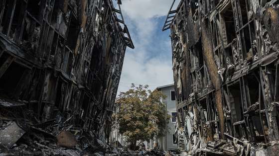 Sismos na Venezuela, destroços