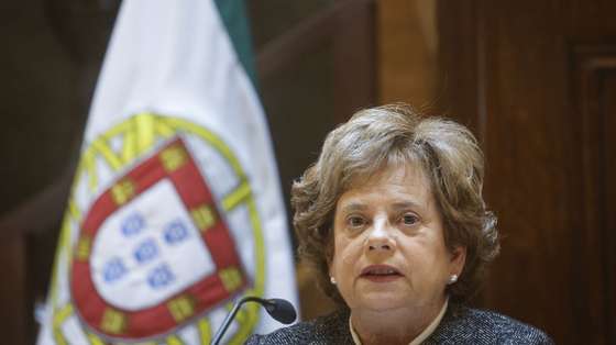 A Provedora de Justiça, Maria Lúcia Amaral, intervém durante a sua audição na Comissão Eventual para o acompanhamento integrado da execução e monitorização da Agenda Anticorrupção, na Assembleia da República, em Lisboa, 11 de fevereiro de 2025. ANTÓNIO PEDRO SANTOS/LUSA