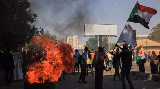Os protestos no Sudão
