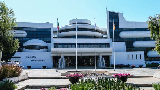 Edifício da Câmara Municipal de Albufeira, 29 de outubro de 2017. LUÍS FORRA/LUSA